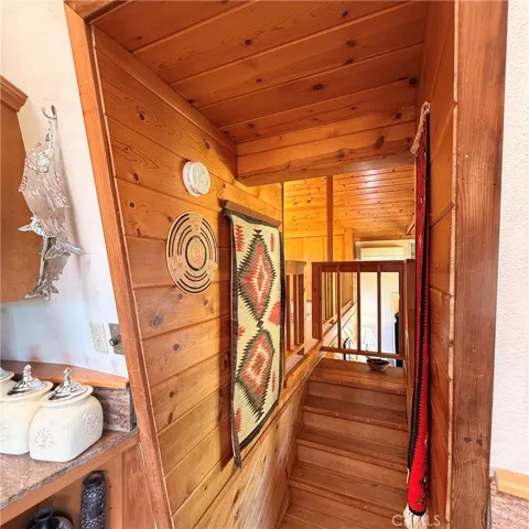 Stairs to the loft.
