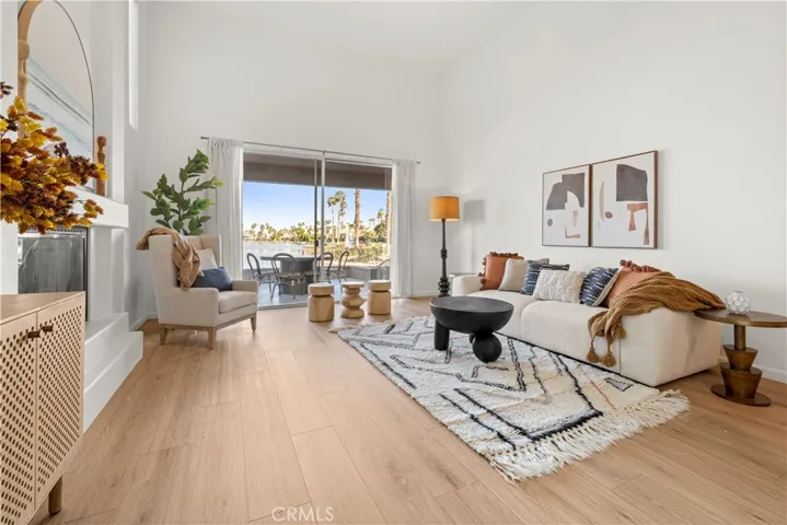 View of the water/lake from Living room and Kitchen