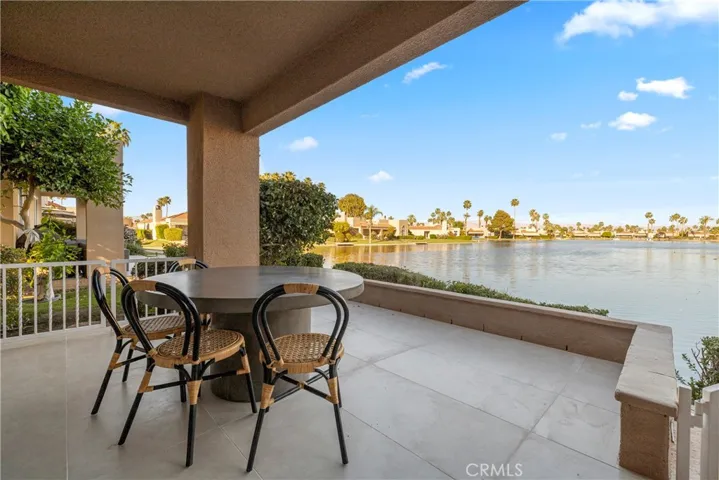 Expansive Panoramic view of the water.