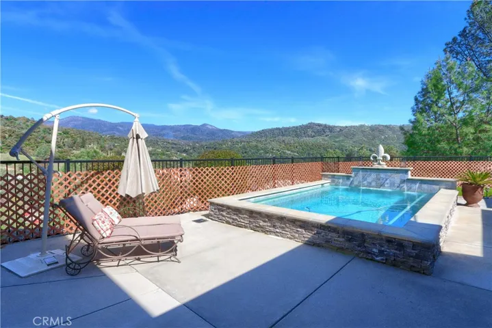 3 water falls and ledge seating year round fun