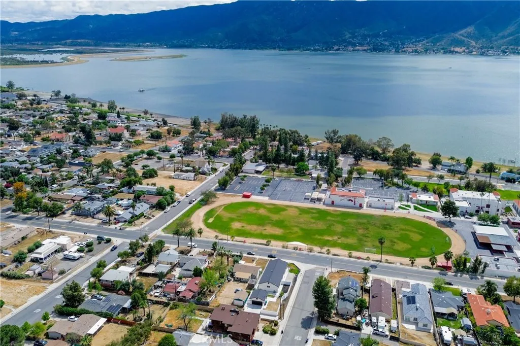 Drone View of Lake