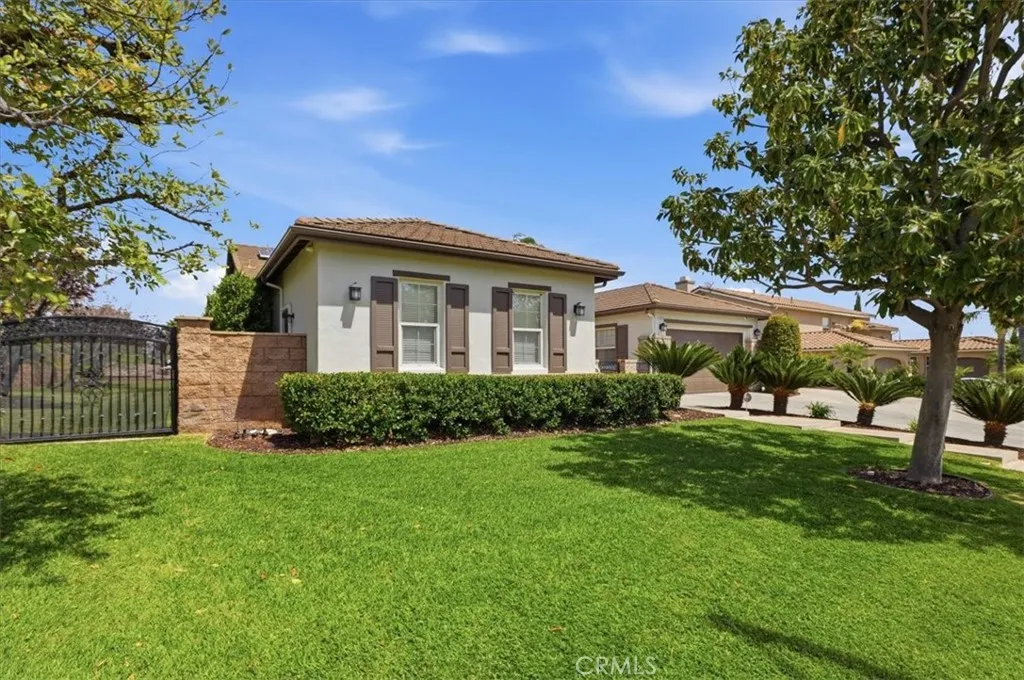 side shot of home