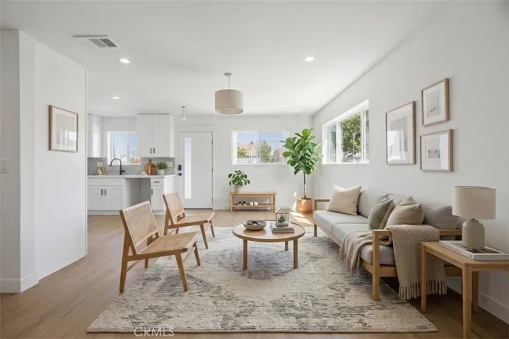 Virtually Staged Living Room