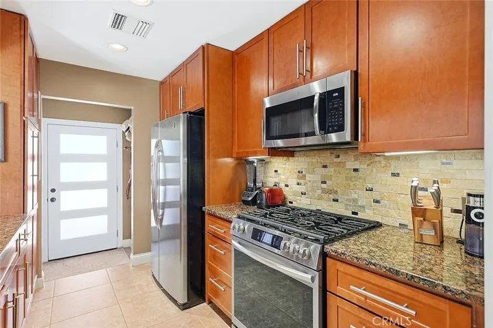 Newer stainless steel appliances