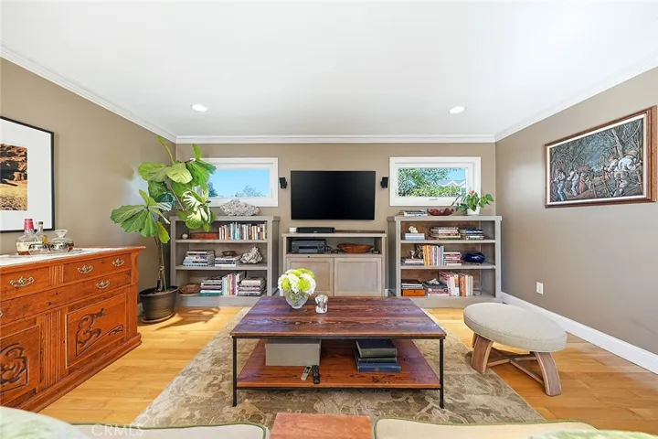 Windows afford privacy and plenty of natural light