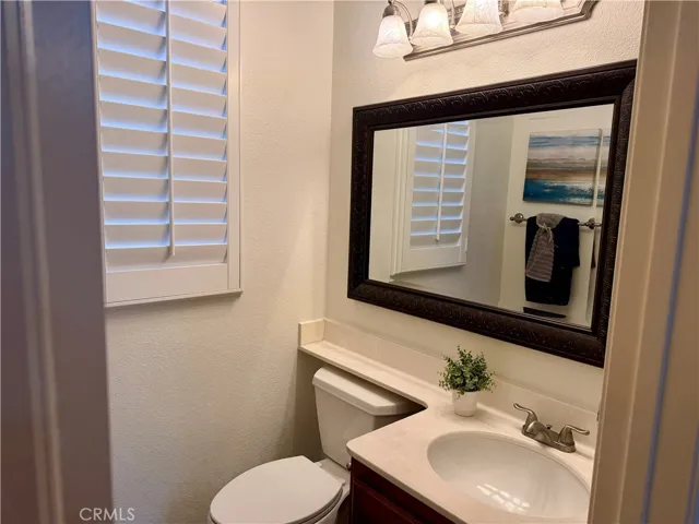 downstairs powder room
