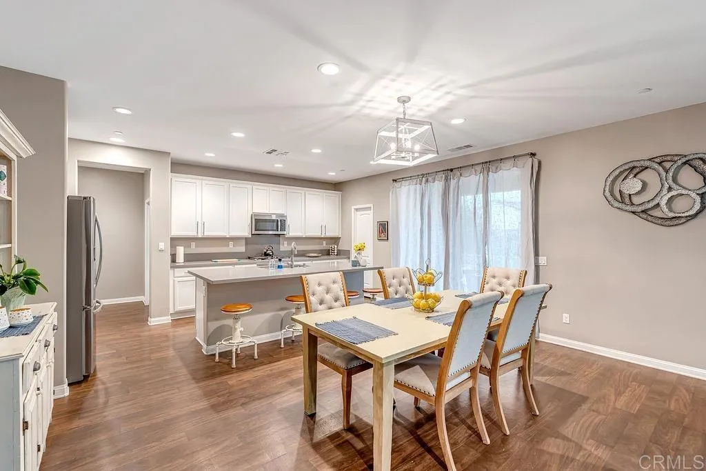 Dining Area View to Kitchen