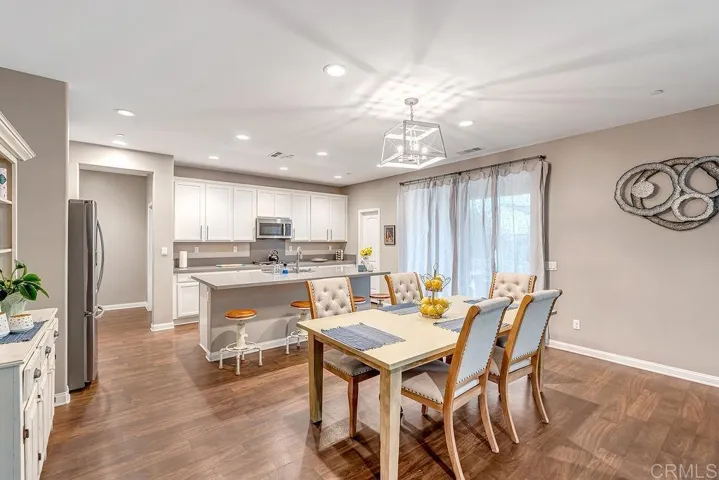 Dining Area View to Kitchen