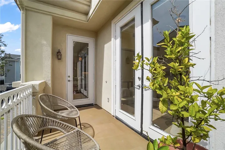 Upstair balcony
