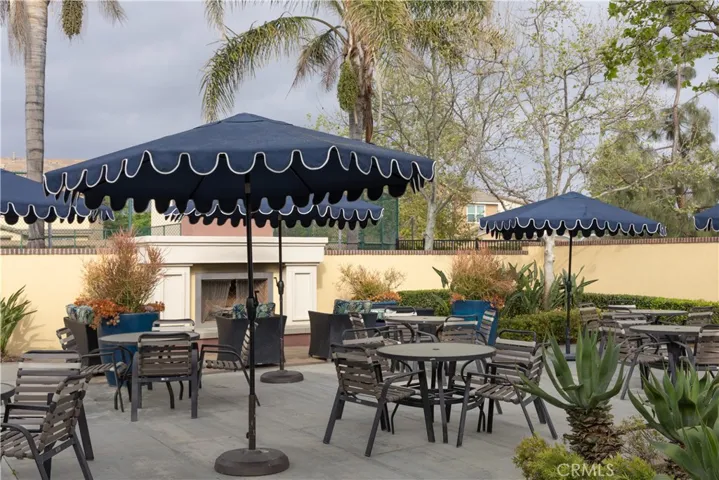 Clubhouse Outdoor Space with Outdoor Firepit