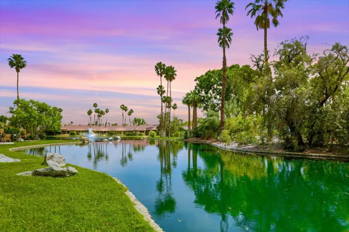 Sunset View down Lake
