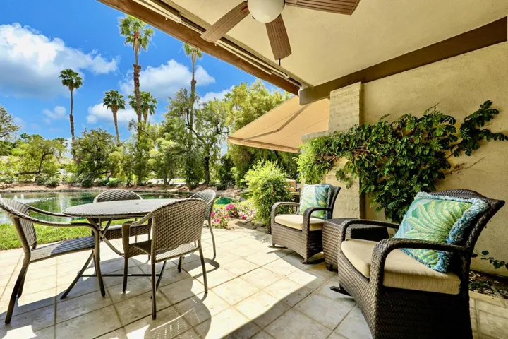 Private Patio w Water View