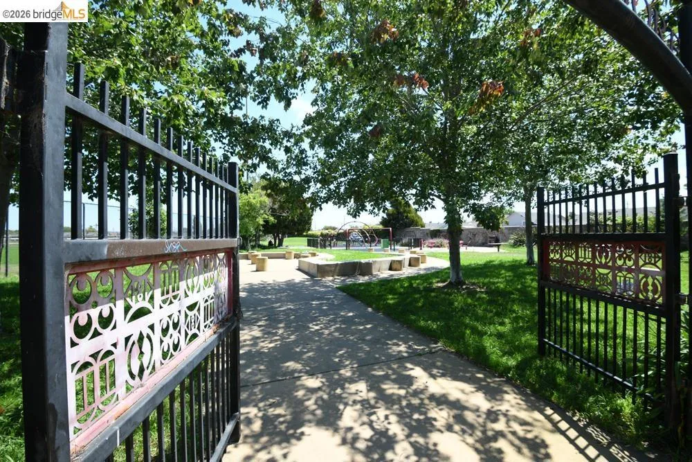 View of gate