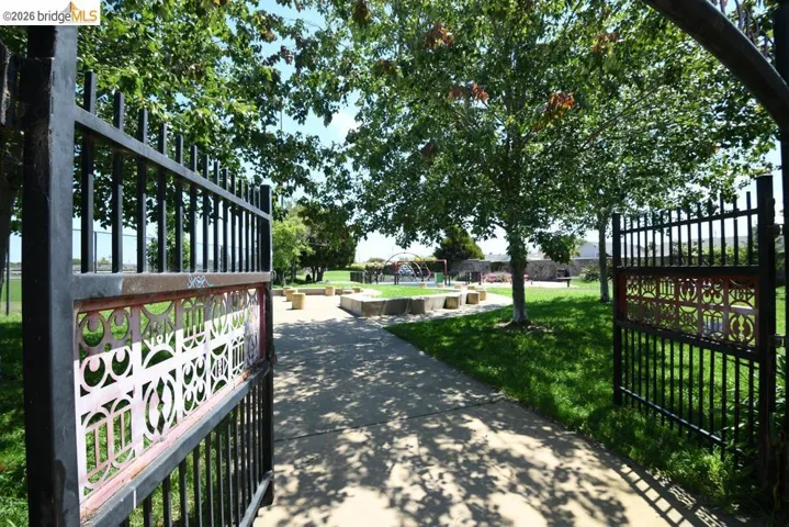 View of gate