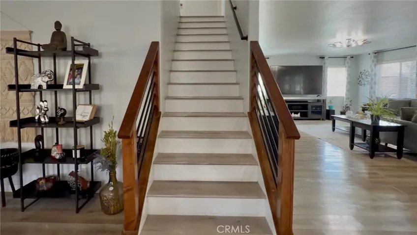 luxury vinyl plank stairs