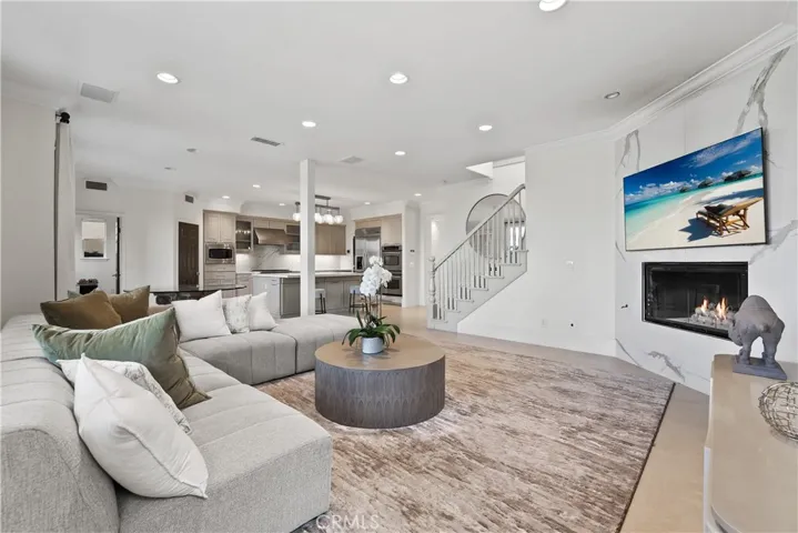 Gorgeous fireplace