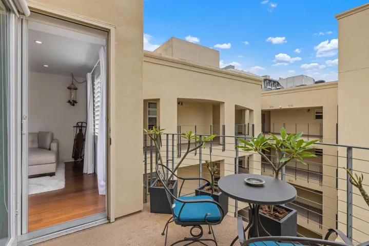Nice size private patio