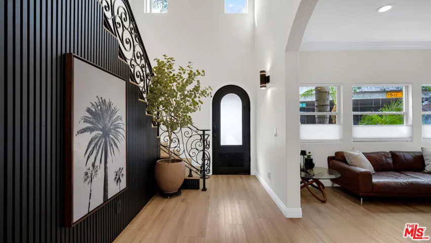 As you walk in, notice the hig