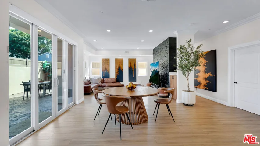As you walk through the house,