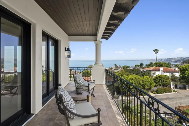 Private Balcony off Primary Suite.
