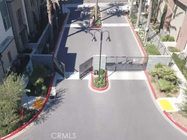 Entrance from Via Alba