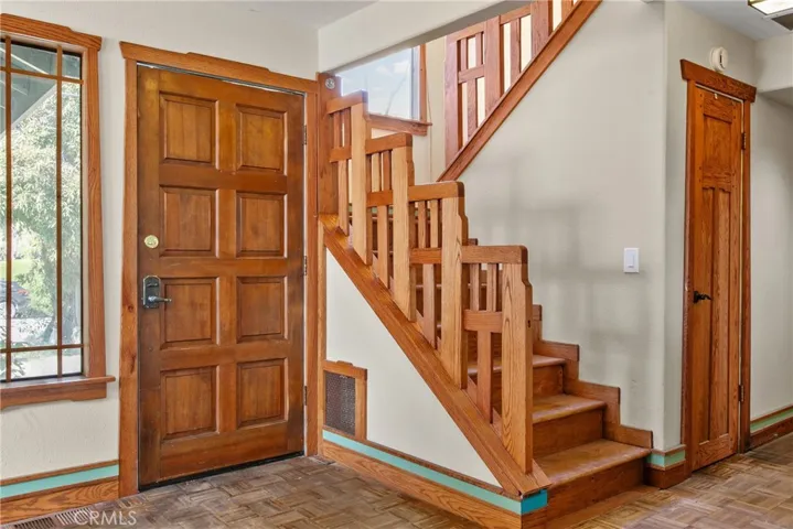 Stairs to 2 Guest bedrooms and Full bathroom