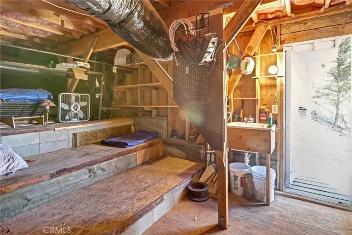 Buildup area with sink