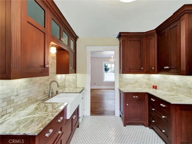 Kitchen View facing Dining Room