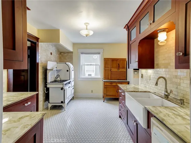 Kitchen View from Dining Room