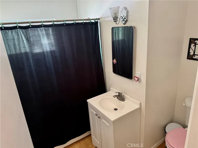Hallway bathroom