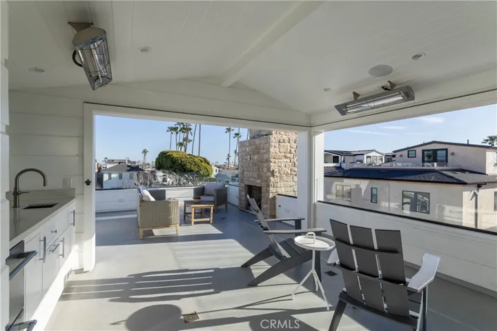 Perfect roof top for entertaining