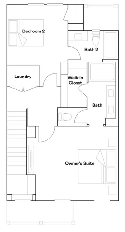 Residence 1 - level 3 floorplan