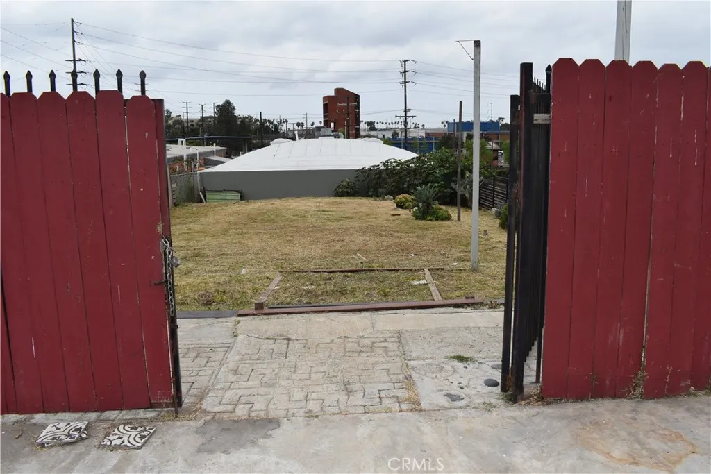 Parking Lot to Grass Area