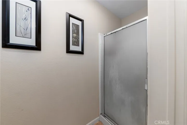 Separate master bathroom shower