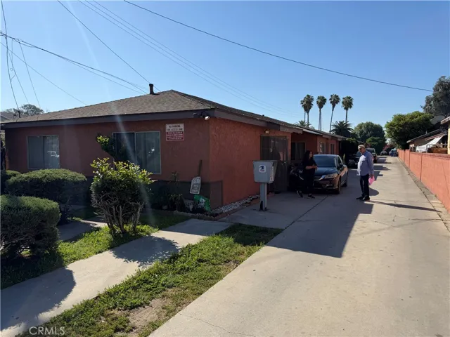 Front of building and driveway