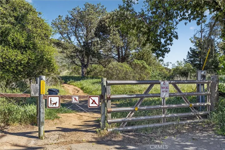 Entry to Black Mountain trail.