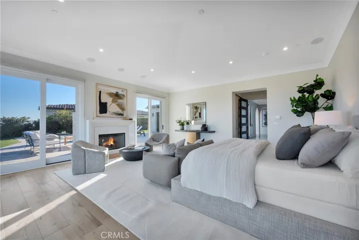 Primary Suite with Direct Access to Patio, Pool, Outdoor Fireplace