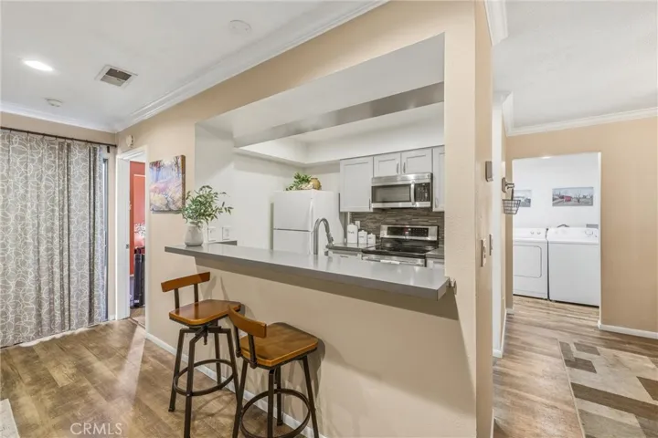 Upgraded quartz countertops