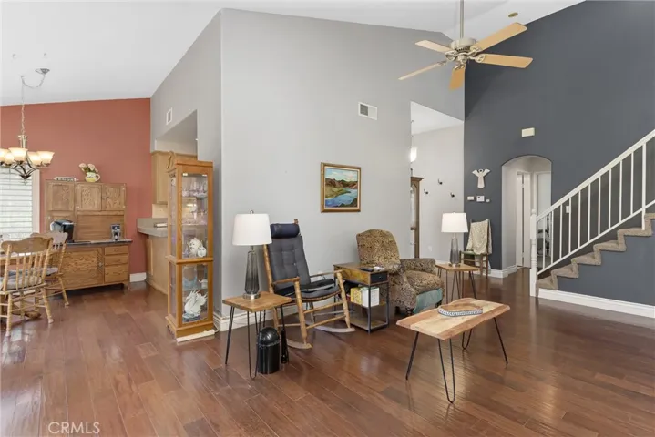 Living to dining room