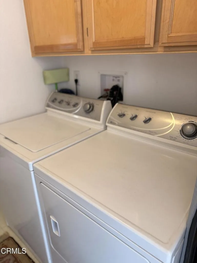 Washer and dryer