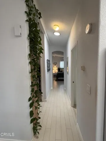 Hallway to bedrooms and baths
