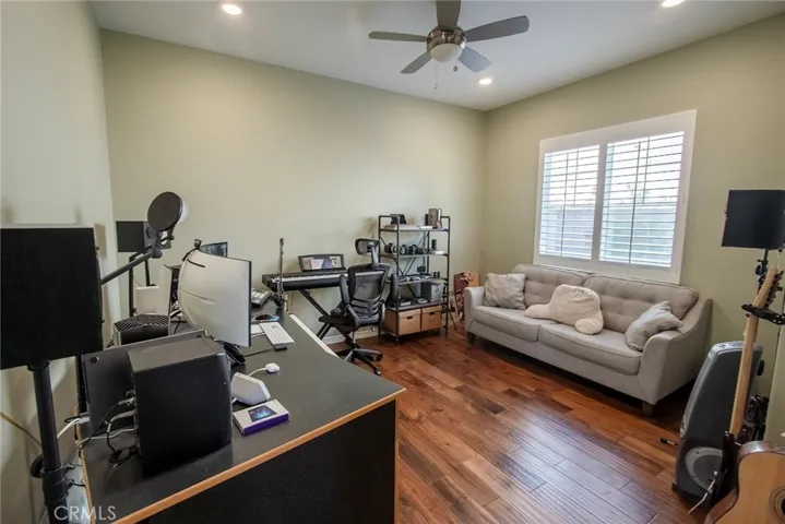 Downstairs office, potential bedroom