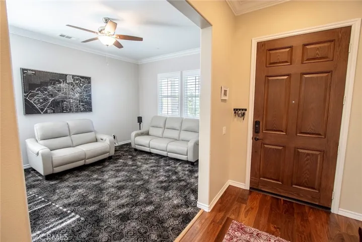 Front living room off of entry