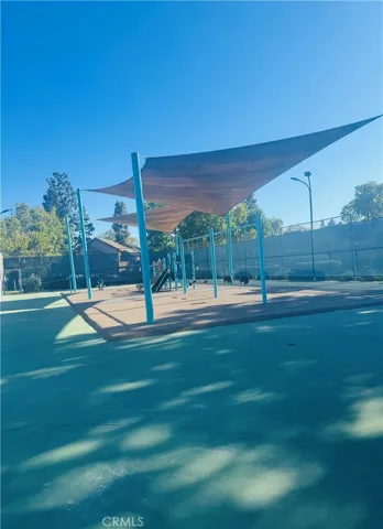 Shaded tot lot