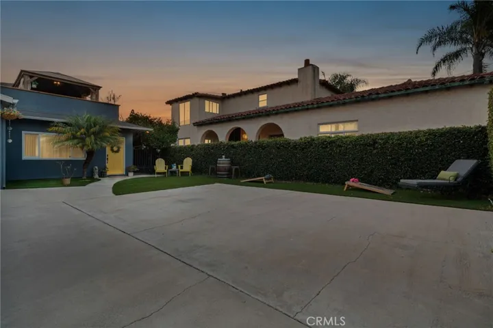 Ample parking spaces or room for ADU.