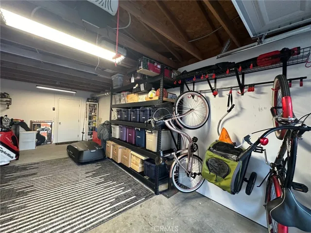 Bike storage in Garage