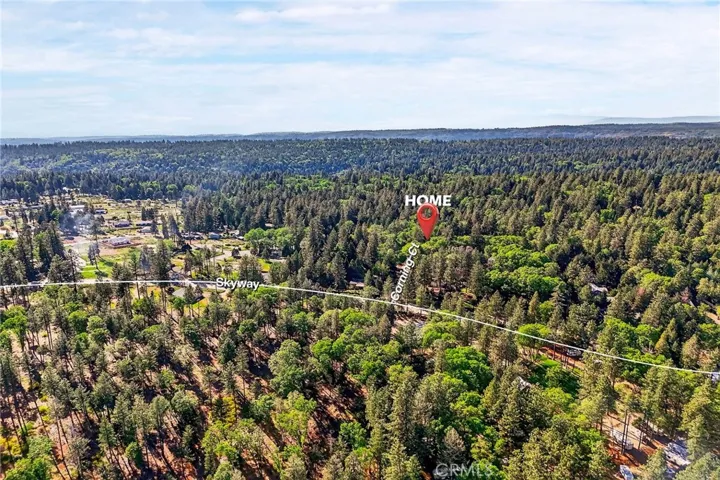 Butte Creek Canyon to the west