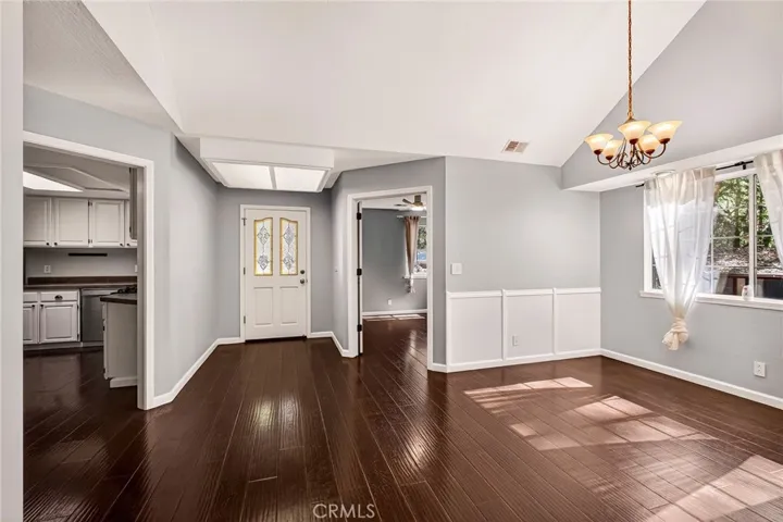 view from hearth to living space