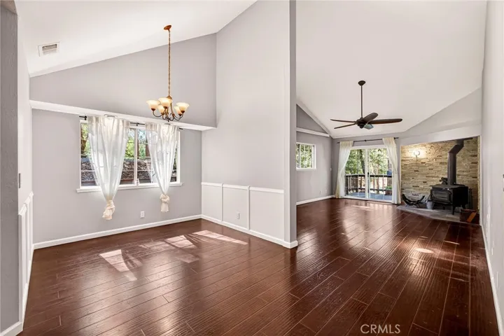 dining room & living room