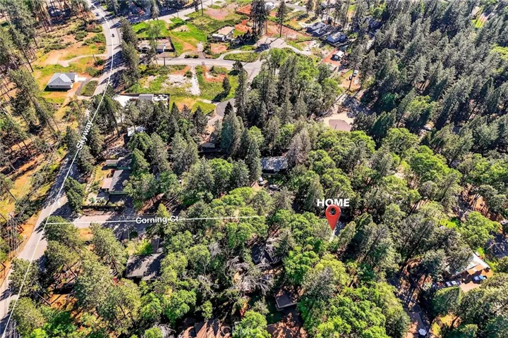 perched on a ridgetop in the foothills